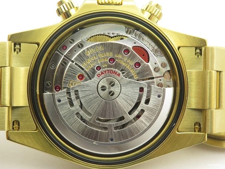 Plated YG 904L 1:1 116508 And SS Case Bracelet Green Clone Edition Dial Best Super A4130 ARF Daytona 0414